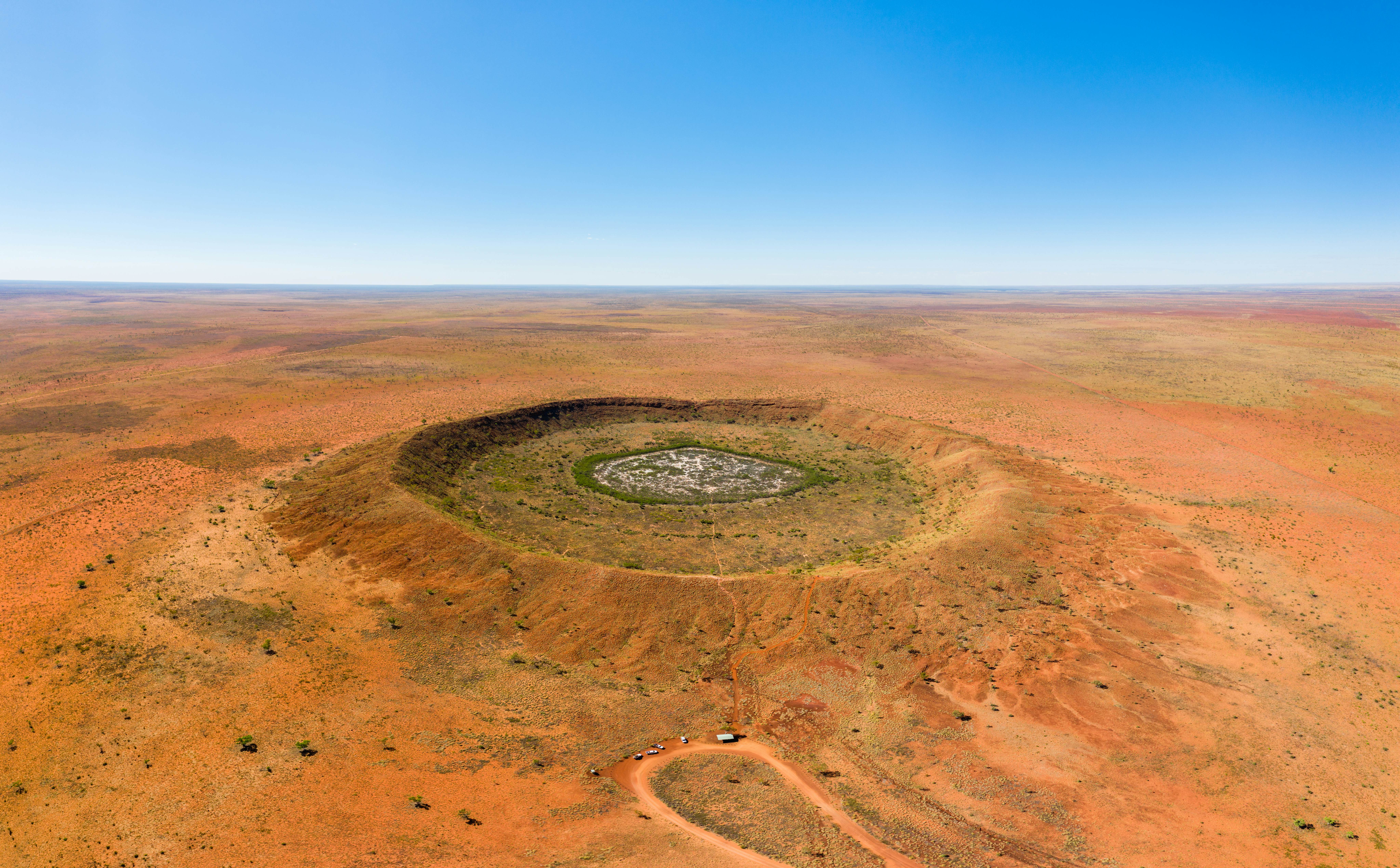 100millionyearold meteorite crater discovered in Australia Lonely